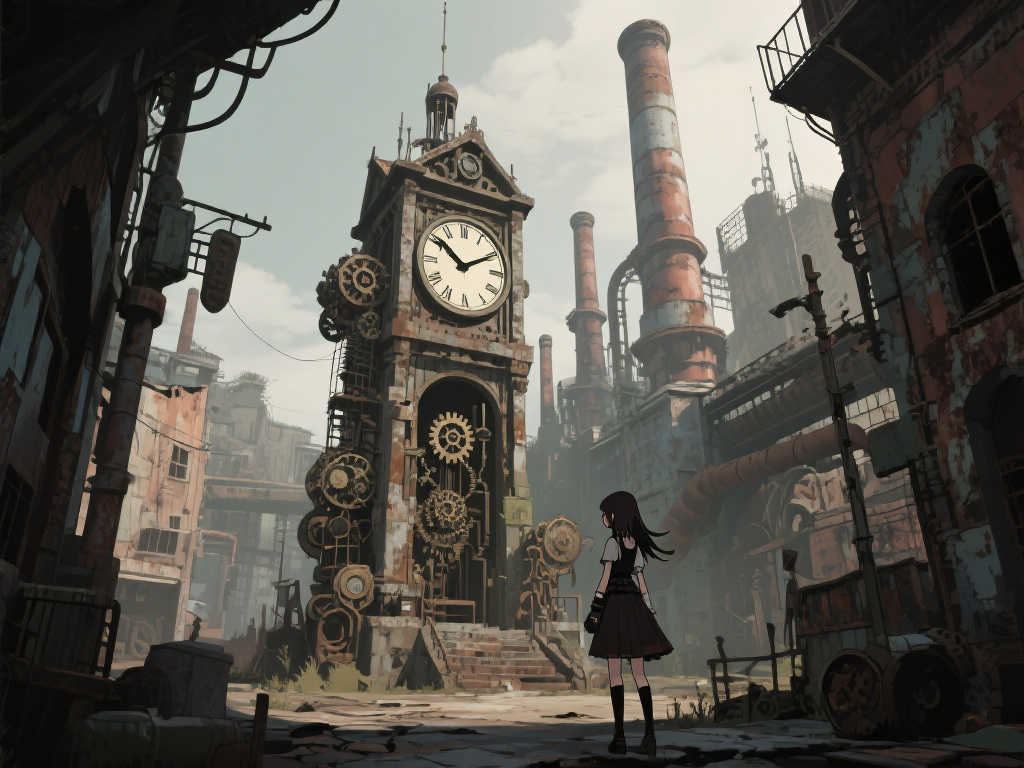 独家揭秘：原创动画《Virgin Punk·Clockwork Girl》精美视觉图赏析